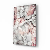 Abstract Depth Glass Wall Art.